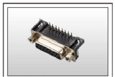D-SUB   90度插板式
